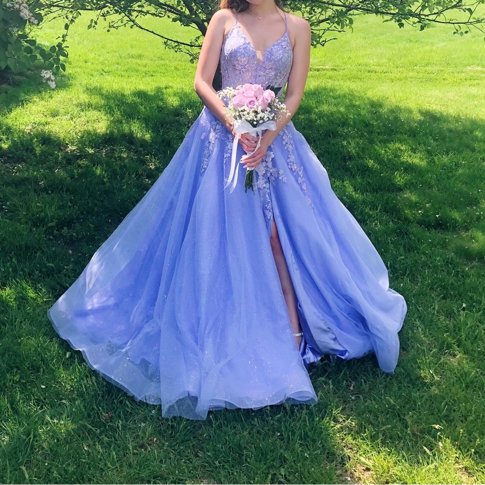 ellie wilde by mon cheri prom dress in size 2